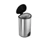 high quality stainless steel soft close waste bins foot pedal round garbage can