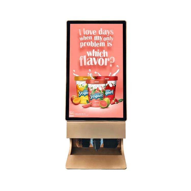 
Hot selling Advertisement Shoe Cleaning Machine Advertising Shoe Polishing Machine 