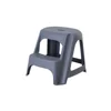 2 step molded non slip plastic kitchen stool for kids