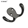 Hot sale fashion bag wall hanger safety colorful hanging hook two coat hook