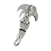 Multifunctional Stainless Steel Gravity Survival Folding Grappling Hook Climbing Claw Gravity Carabiner for Outdoor Life MK3665