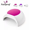 Nailprof 48W LED UV Nail Lamp With CE ROHS Certificate For Gel Toe Nail Curing