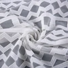 Modern design textile all over white embroidery organza curtain fabric type