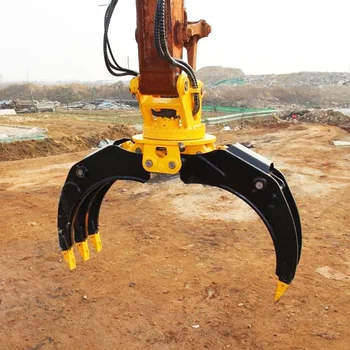 Rotating Wood Grapple Hydraulic Log Claw Grab - Buy Rotating Scrap,Wood ...