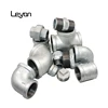 GI Pipe Fitting Heavy Duty Hot Dipped Galv. Pipe Fittings 90R Elbow Tee Socket BSPT 92 m/f Elbow ISO 9001 Malleable Iron Nipple