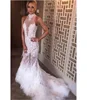 Imports From China Ostrich Feather Special Japan Gowns Mermaid Evening Dress