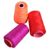 Multicolor 100% spun polyester sewing thread 50/2 for textiles garments