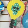 OEM customized wave cricket racket Wooden Beach Tennis elastic racket