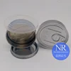 100ml Pressitin self seal 3.5g Tin Can with Plastic Clear or Black lids