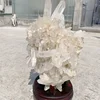 Top Quality Natural Large Clear White Quartz Healing Crystal Clusters for household decoration