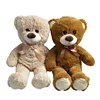 China plush toy manufacture custom made short plush soft teddy bear for baby sleeping hold toys