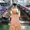 Wood plastic wpc pallet decking keel running wood plastic composite extruder machine with CE ISO certificate