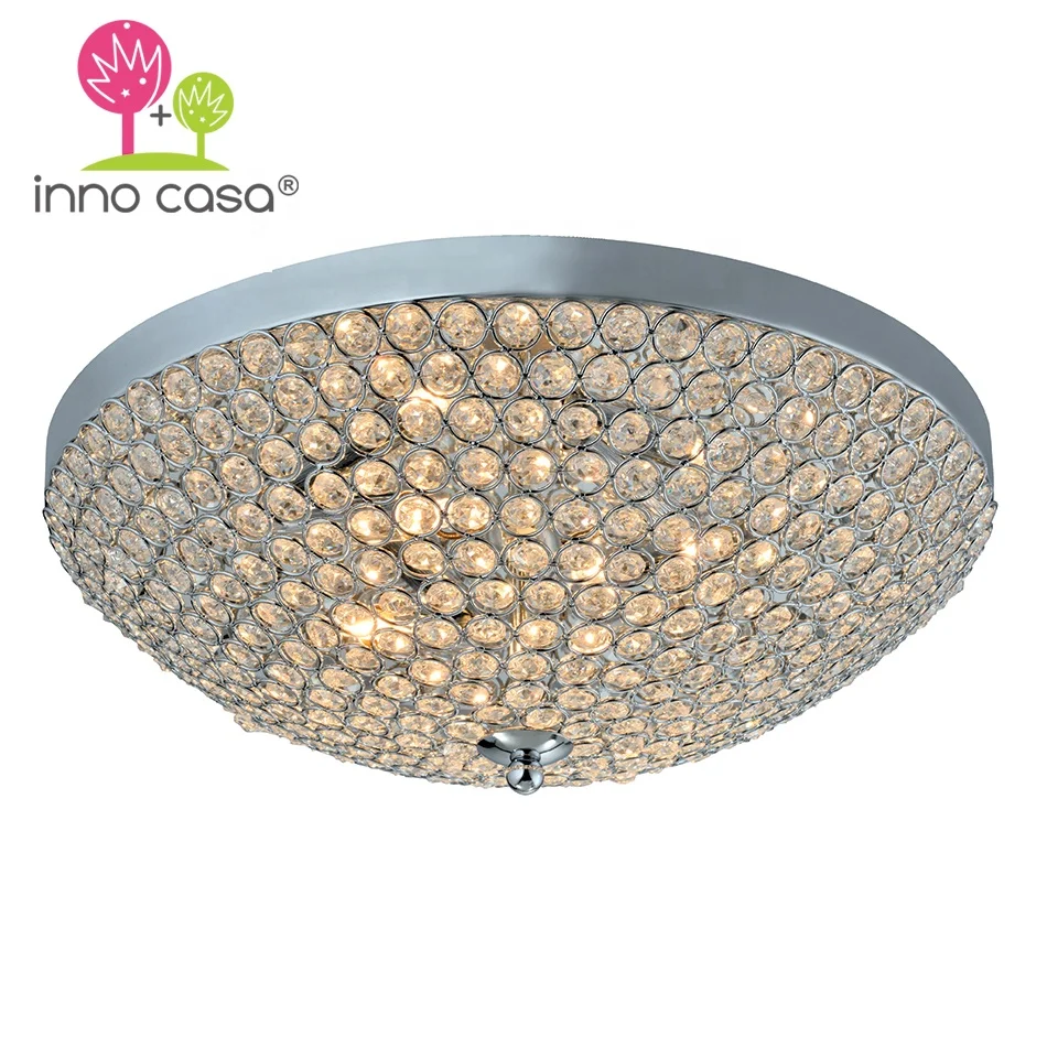 Lamparas de techo Walmart Ebay Customized Classy Iron Crystal Ceiling Lamp For Home Decor