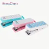 Free samples cheap wholesale stationery school office supplies best quality 24/6&26/6 plastic folding stapler mini staplers 022