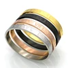 Custom Stainless Steel Jewelry Simple Wide Jewellery Roman Engraved Cuff Bangle