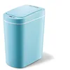 Blue sensor trash can 7L smart trash bin home electric small waste bin