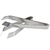 Stainless Steel Flat and Slant Tweezers Pliers Remover Tool