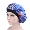 Sell Well Popular Women Printing Flower Chemo Hat Silky Satin Turban Bonnets Sleep Cap