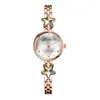 LVPAI Fashion Design Gypsophila Diamond Womens Quartz Watch Korea Fancy Bracelet Watch For Ladies