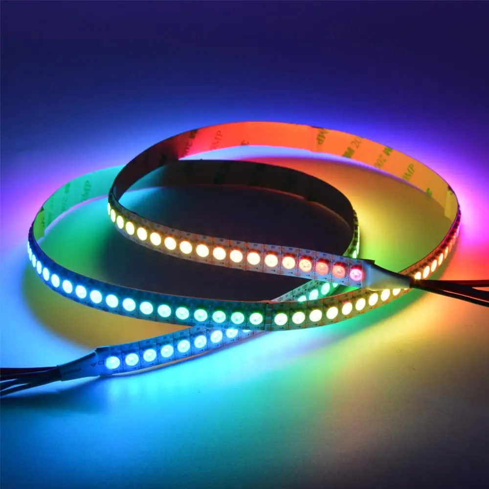 Highest quality led strip without resistor 120 with good price 216w per 5m 5050 144leds ws2813 break point strips