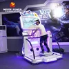VR Snow Ski Simulator Machine Ski Racing Game on The Plaltform