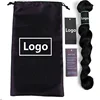 OEM Custom Private Labels Wraps Tags Logo Pack For Hair Extensions,Personal Business Private Name Hair Wraps For Bundles