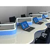 New high quality easy to maintain and repair artificial marble solid surface Simple Computer Table for office used