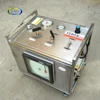 portable pneumatic hydraulic pressure test bench for pipes with round chart recorder