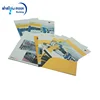 Company introduction cardboard paper brochure with printing words