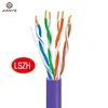 Lszh jack cat5 intercom system 24 AWG copper conductor 0.91HDPE 1000ft CAT5E easy pull box wholesale factory directly supply