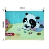 A5 size Panda PP plastic pencil zipper bag wholesale file folder for pen, document