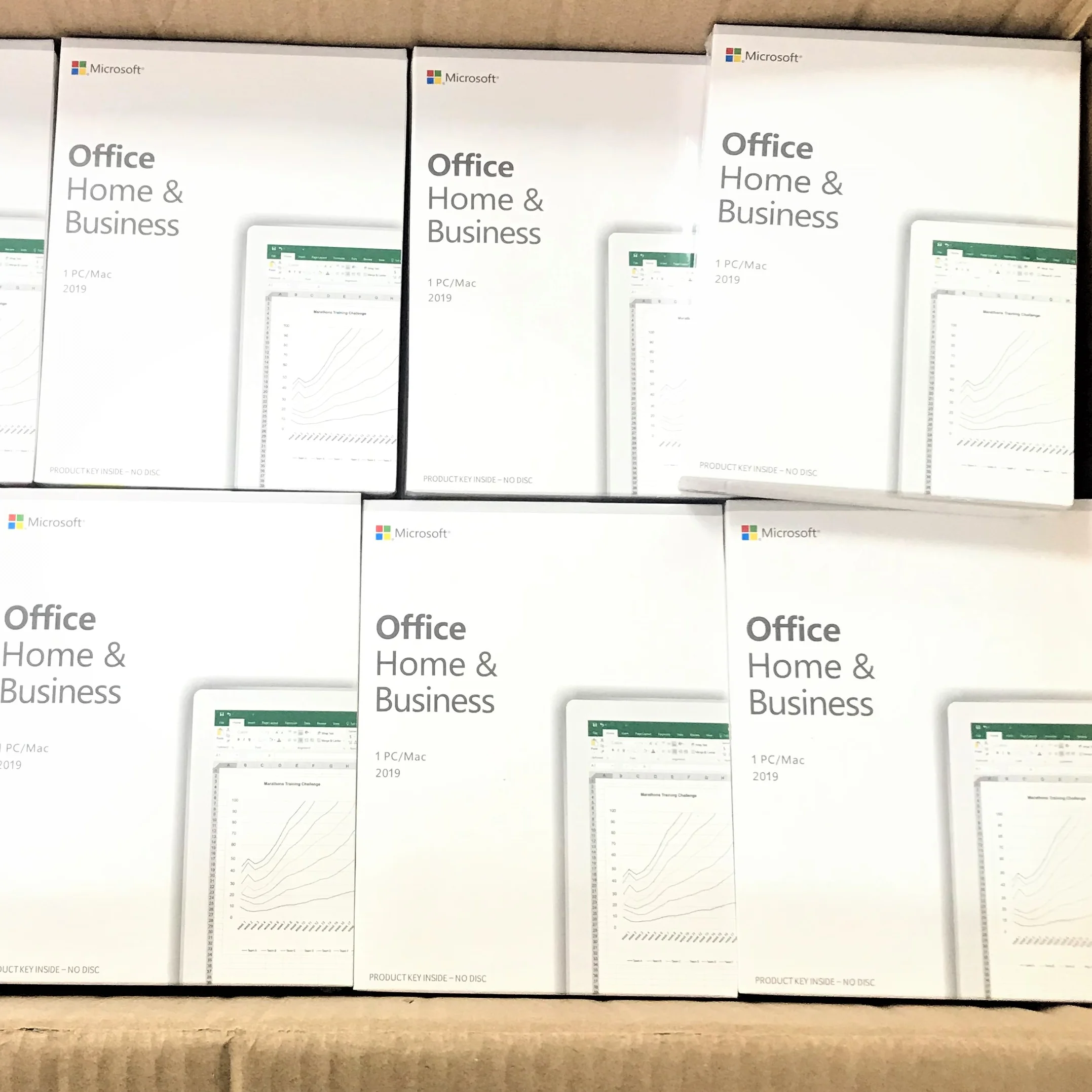 

Hot sale Retail Box Online Activation Lifetime warranty Microsoft Office 2019 Home and Business microsoft office 2019HB software
