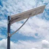Normal specification whole set 80w smart solar LED street light with all in one design with high quality