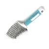 2018 Selling Customized Abs Ceramic Ionic Round Mens For Thin Hair Brush Gray