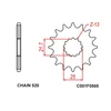 520 Chain 14T motor cycle parts motorcycle spare Sprocket for Suzuki