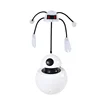 Interactive Cat Laser Toy Battery Charge Kitten Teaser Toy Three in ONE Rotating Cat Auto Tumbler