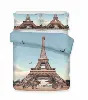 New fashion hotel articles white satin bedding sets 3d quilt 300tc percale custom king size embroidered wedding set