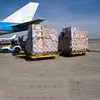 air freight china to usa logistics trolley cage shipping agent to uk
