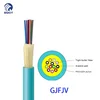 MM blue color OM3 indoor fiber optic cable 12 core multi mode fiber optic cable