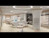 High end optical display case wall mounted sunglass display racks for shop decoration