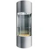 VVVF Drive Panoramic Elevator/ Small Machine Room Sightseeing Passage Elevator Shopping Mall Hotel Capsule Cabin
