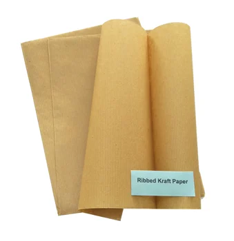 M.g Brown Ribbed Kraft Paper 40gsm 