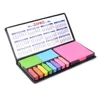 Manufacturer leather cover sticky notes with 2019 Calendar
