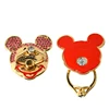 dis ney fama factory Mickey Mouse Donald Duck Snow White mobile phone ring holder cell phone metal finger ring holder price