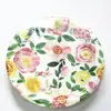 Paper plate disposable daily supplies small fresh pattern gram printing