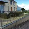 Out door exporter U Channel glass fence Up to date fashion for sell is the priority option for your hotel project