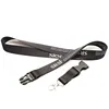No minimum order custom silk nylon unique logo lanyard with Authentication 4003
