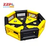 High quality EN-14960 inflatable meltdown /inflatable wipeout course game for sale