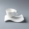 80-330ml White Ceramic Coffee Tea Cup And Saucer article Coffee Cup And Saucers With Logo Porcelain Tea Cup Saucer Spoon Set