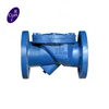 flange type rubber flapper check valve
